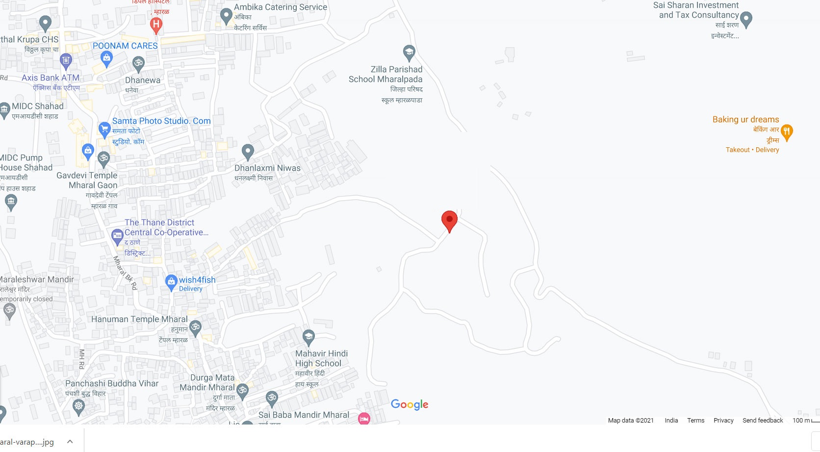 Birla Mharal Varap Kalyan Location Map